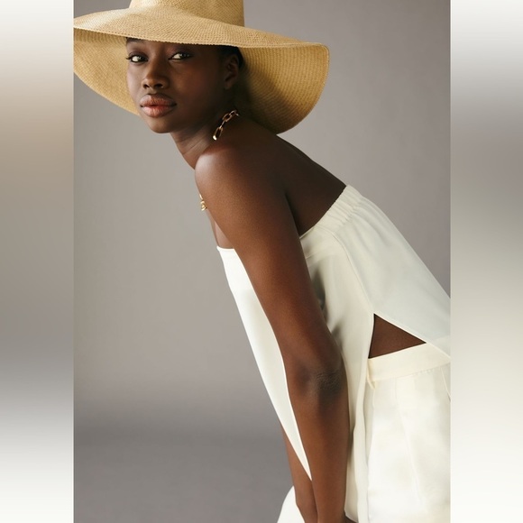 Sunday in Brooklyn Strapless Tunic Blouse - Picture 4 of 4